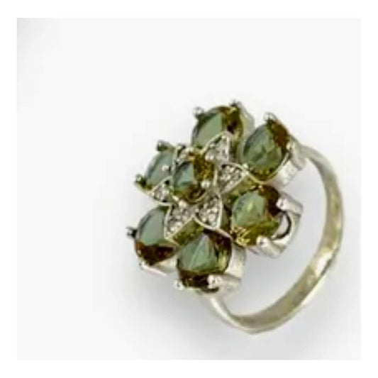 Anillo De Plata925 Piedra Zultanite Ovalo Ch Estambul Joya